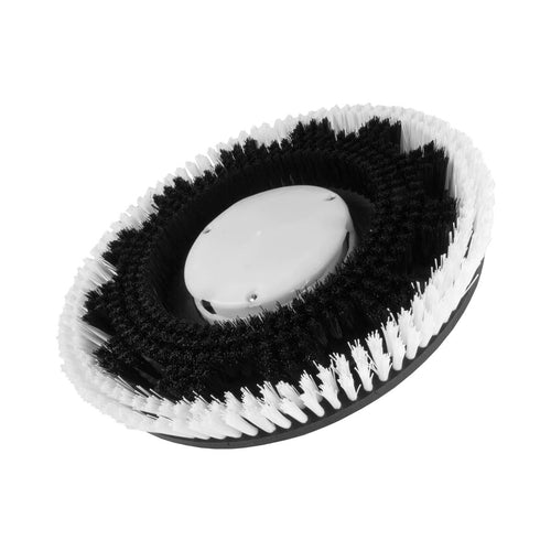 17 inch Floor Buffer Carpet Scrubbing Brush with White & Black Bristles Thumbnail