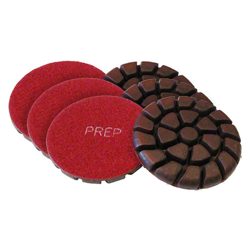 Pioneer Eclipse PowerPolish™ 3" Prep Discs for Decorative Floor Polishing & Restoration (200 Grit) - 6 Pack Thumbnail