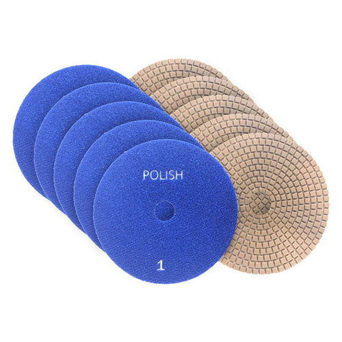 Pioneer Eclipse 5" PowerPolish™ Step #1 Diamond Polishing Discs (400 Grit) - Kit of 10 Thumbnail