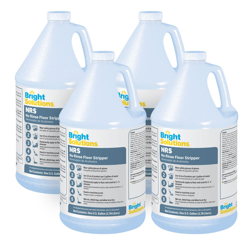 Bright Solutions® NRS Concentrated Floor Wax Stripper (4 - 1 Gallon Bottles) Thumbnail