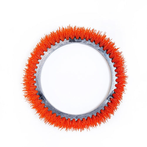 Underneath View of the Orange 12" Heavy Duty Nylon Floor Scrubbing Brush for the Oreck® Orbiter® Thumbnail