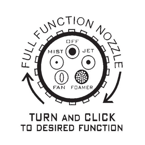 Full Function Nozzle for Spray Buffing & Other Applications Thumbnail