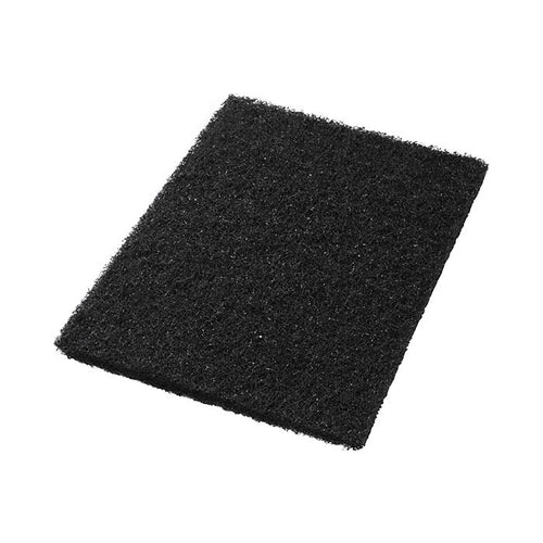 Black Rectangular Stripping Pad - 12" x 18"  Thumbnail