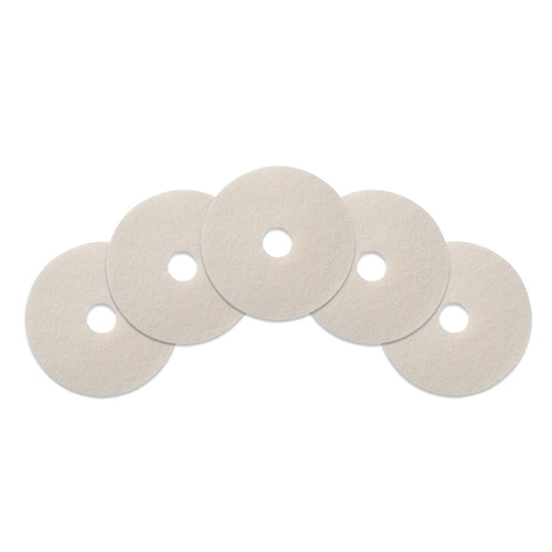 Case of 13 inch White Buffer Polishing Pads - 5 Pads Thumbnail