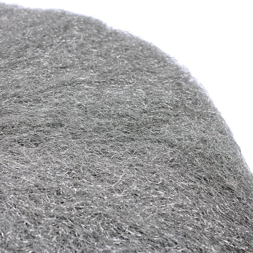 17" Jumbo Steel Wool Floor Buffer Pad - Up Close Thumbnail