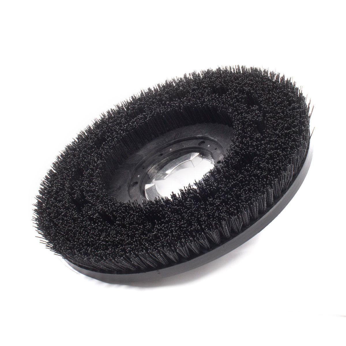 17 Extra Heavy Duty 46 Grit Impregnated Nylon Floor Stripping Brush for  Floor Buffers (15 Actual Diameter)
