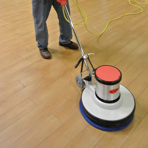 Viper 185/330 RPM Floor Scrubbing Machine - 20 inch Model - in Use Thumbnail